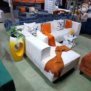 Sectional Sofa – White