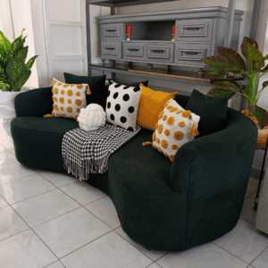 Green Curved Seat