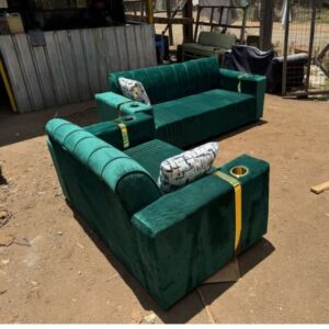 5-Seater (3+2) Emerald Green Sofa