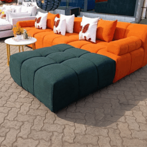 L-Shaped 6-Seater Bubble Sofa