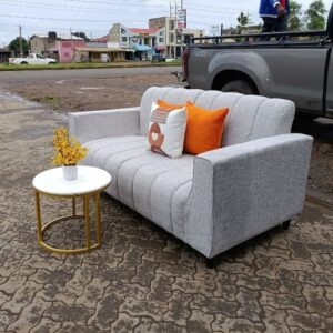 Modern Grey 3-Seater Sofa