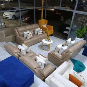 Semi Recliner Sofa Set 7-Seater